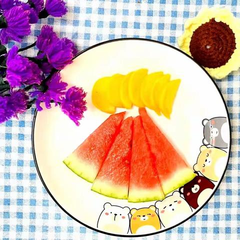 昌乐育才幼儿园今日（7月22日）美食分享