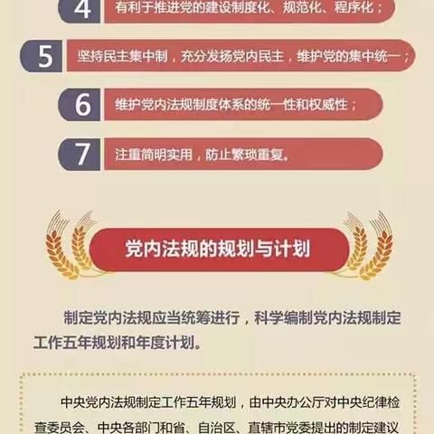 【党务知识】什么是党内法规？党内法规你知道多少？带你一张图看懂