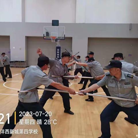 竭诚守护，锐意进取——沣西新城开展2023校园夏季安全技能培训