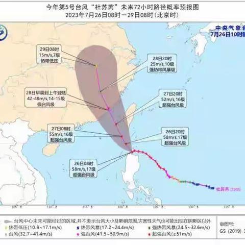 台风来袭，防范先行——小天使幼儿园做好防范第5号台风“杜苏芮"温馨提示