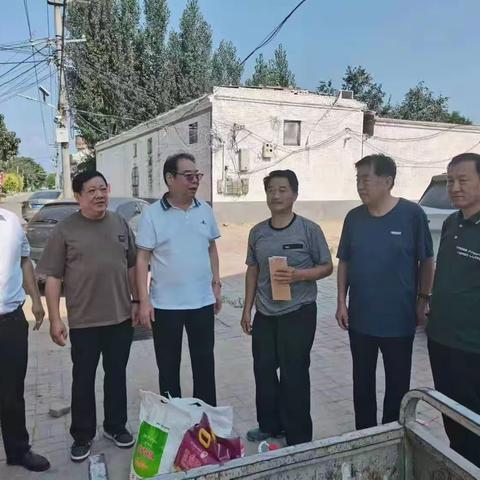 市慈善总会会长到邱城镇慰问退役军人