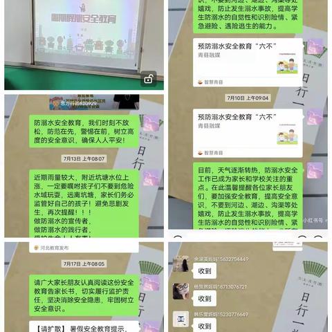 我们在阳光下成长                     ——李家镇小学三年级四班暑假生活