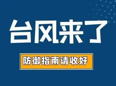 台风“杜苏芮”登陆！我们应该注意些什么？