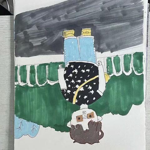 李明宇小朋友绘画作品欣赏