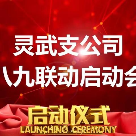 灵武支公司“聚势迎战 八九必赢”八九联动启动会