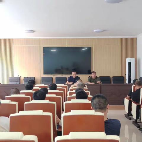 永清县水务局召开5号台风“杜苏芮”防御工作部署会