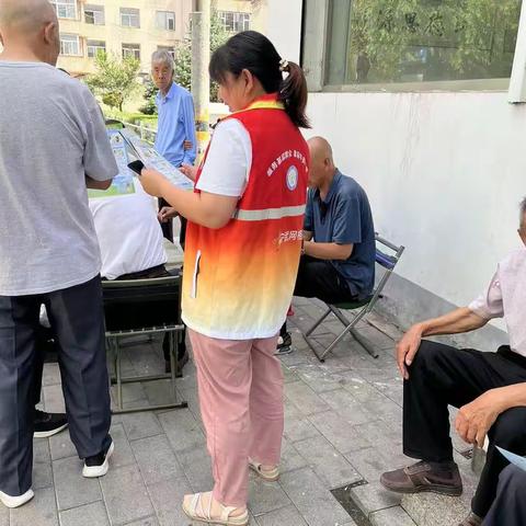 宁武县东城区社区燃气安全无小事，网格宣传入人心