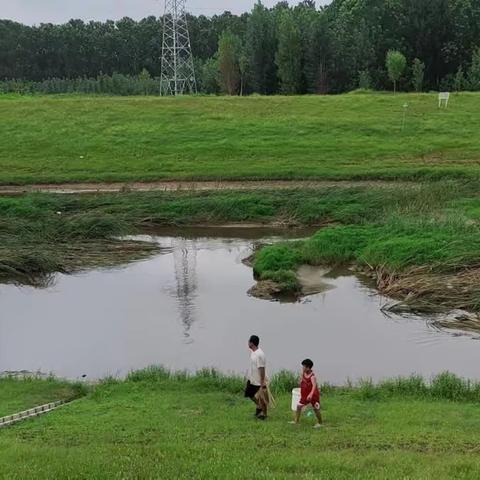 防汛抗洪、享受夏日清凉，小吉乐庄村在行动