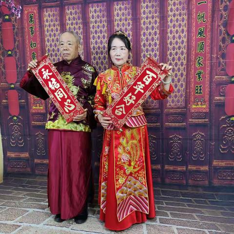 情暖夕阳 老年婚纱免费摄影