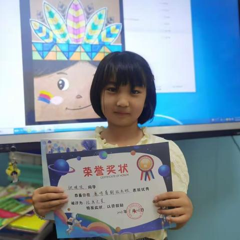 童心绘画暑假体验营结课啦😊