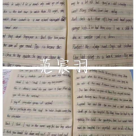九班英语4组第次作业检查情况