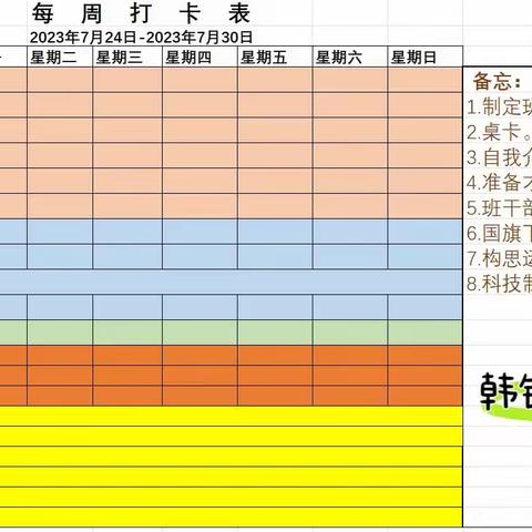 “夏日逐梦”—赤峰三中黎黎班—2023级2班 韩锦钰