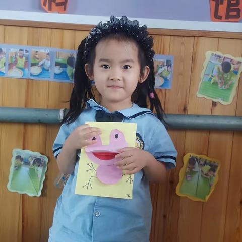 手工制作—“小青蛙”