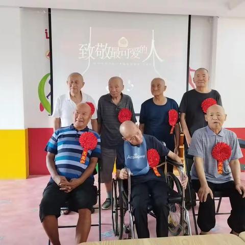 上街区敬老院开展“庆八一  敬老兵”活动