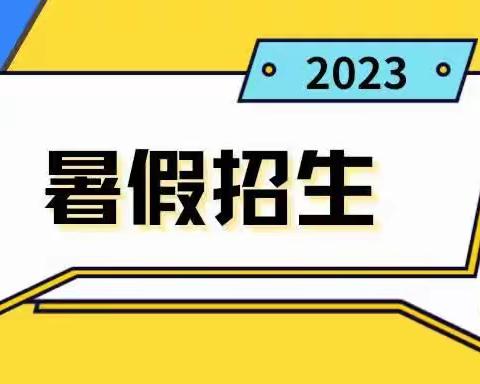 2023年暑期招生简介