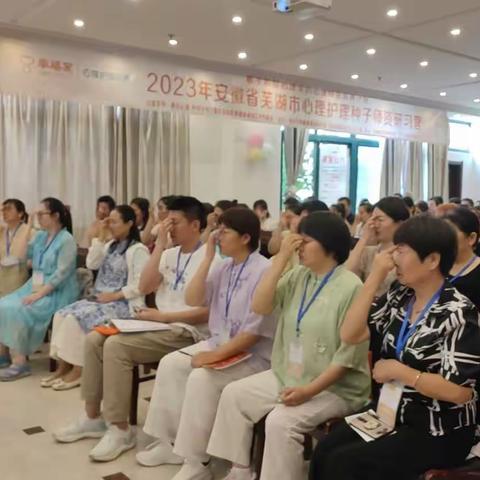2023年安徽省芜湖市心理护理种子师资研习营第3天