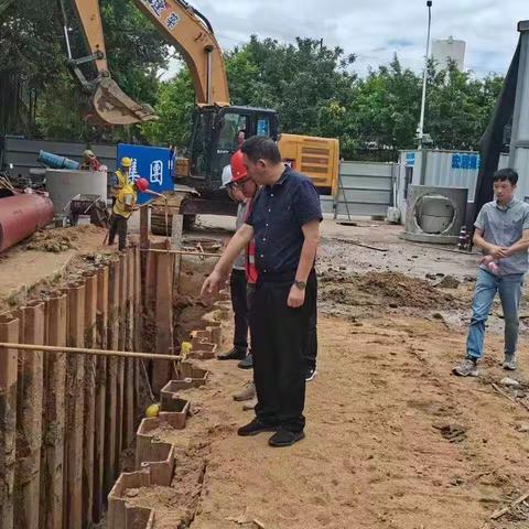 美兰区调研推进市政道路建设工作