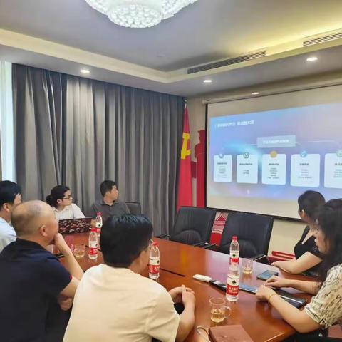 信阳市人民政府驻北京联络处牵线搭桥高新区与中云工业园进行项目对接