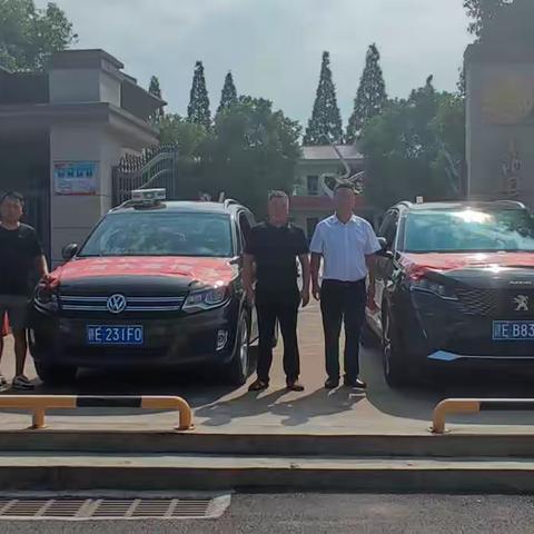 “珍爱生命，预防溺水”——谢叠山中学与朱坑中学暑期防溺水家访联合行动