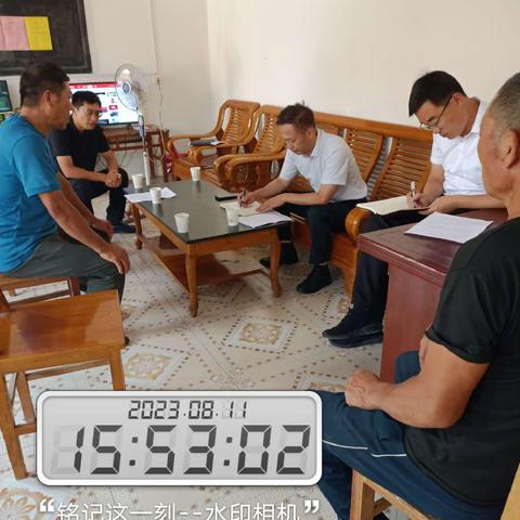 区管委会领导和街道办领导莅临东栾宫村调研、指导工作