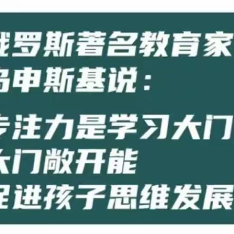 注意力训练营 综合提升学习力