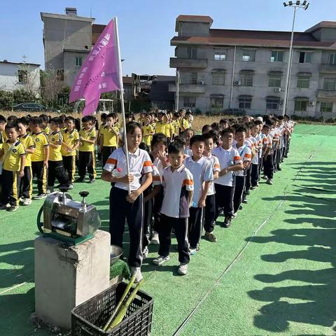 劳动教育促成长，研学之旅在路上——熟溪小学三年级参加东阳湖溪八里湾趣野田园校外实践活动。