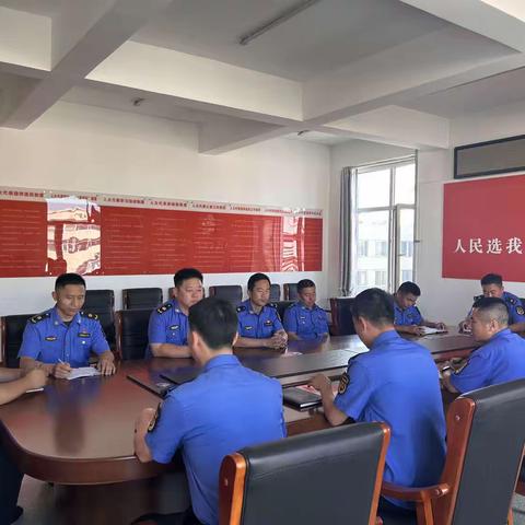 三中街执法大队党支部：开展学习贯彻党的二十大精神专题活动