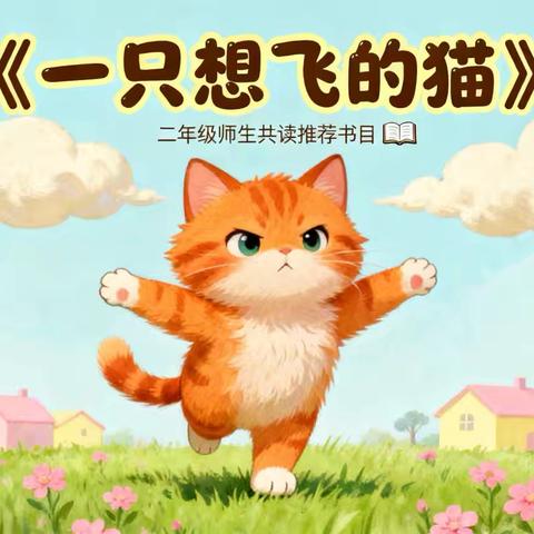 童声漫读飞猫梦，书香浸润成长路‍——二年级二班《一只想飞的猫》师生共读活动