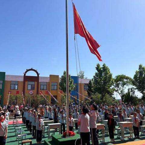 郑集乡刘庄小学表模会