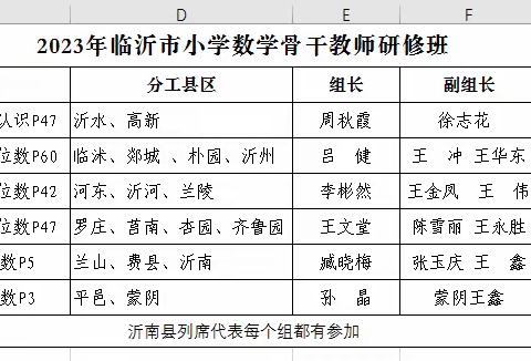 磨课  磨人  磨心——记临沂小学数学骨干教师研修班回顾与总结