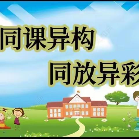 同课异构，同放异彩——中洲乡小学教研联组英语活动专场