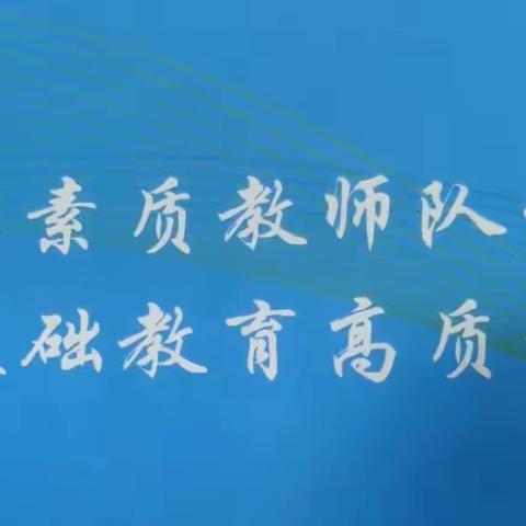 教与研携手，学与思同行一一荆竹镇、马坪乡2023年校本研修全员培训