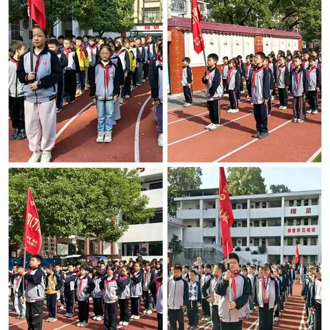 脚步丈量校园，汗水浇灌成长 —— 四年级跑操活动