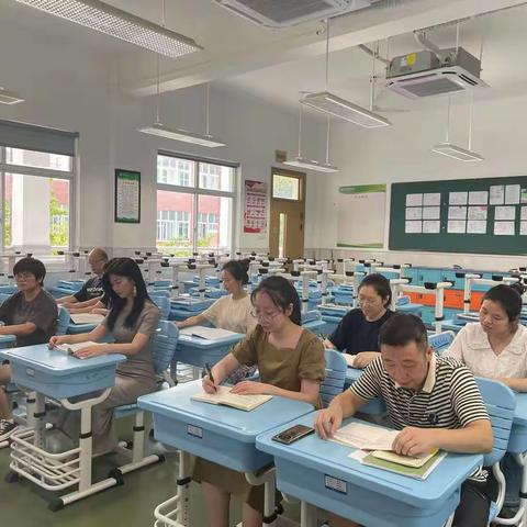 携手新课标，共研共成长—记2023学年南浔区锦绣实验学校暑期教研组研修活动