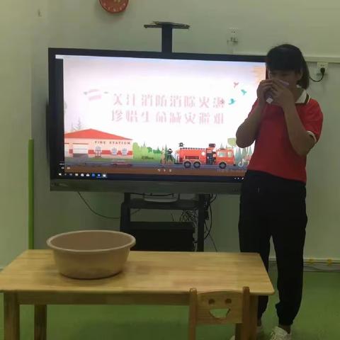 南岛幼儿园—消防安全演练活动记