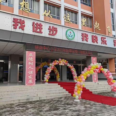 喜迎萌新  扬帆起航——独店中心小学举行一年级新生入学礼