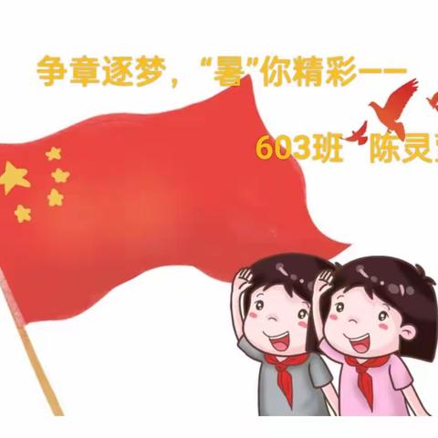 争章逐梦，“暑”你精彩——涂寨中心小学603陈灵萱