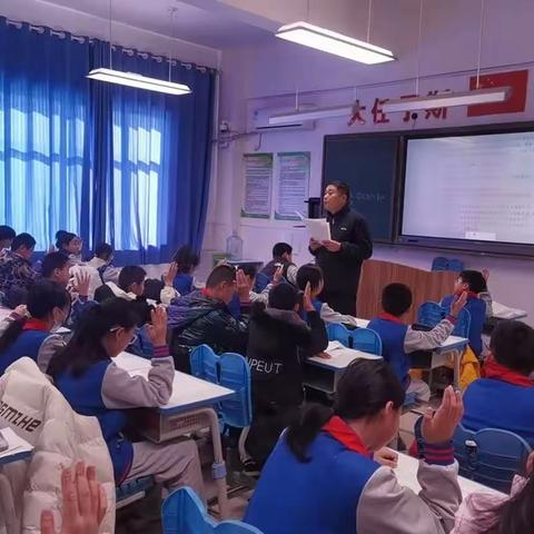 【师生养习惯，家校共成长】黄河中学六年级召开学生放假会及家长会