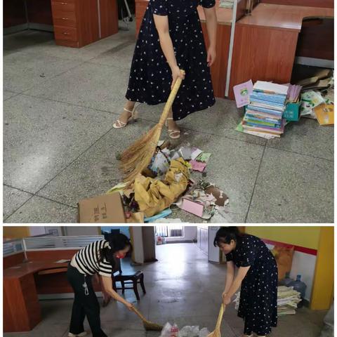 暖心大扫除，“净”迎新学期——记大悟思源实验学校四学部秋季开学“爱国卫生运动”