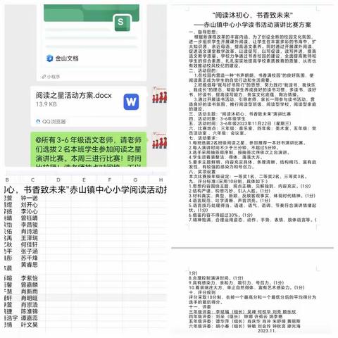 阅读沐初心，书香致未来——赤山镇中心小学推荐一本好书演讲比赛活动纪实