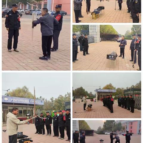 平原五中开展反恐防暴演练，筑牢安全防线