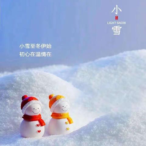 小雪至，冬始俏——冷水江市第一小学1910班小雪节气主题活动