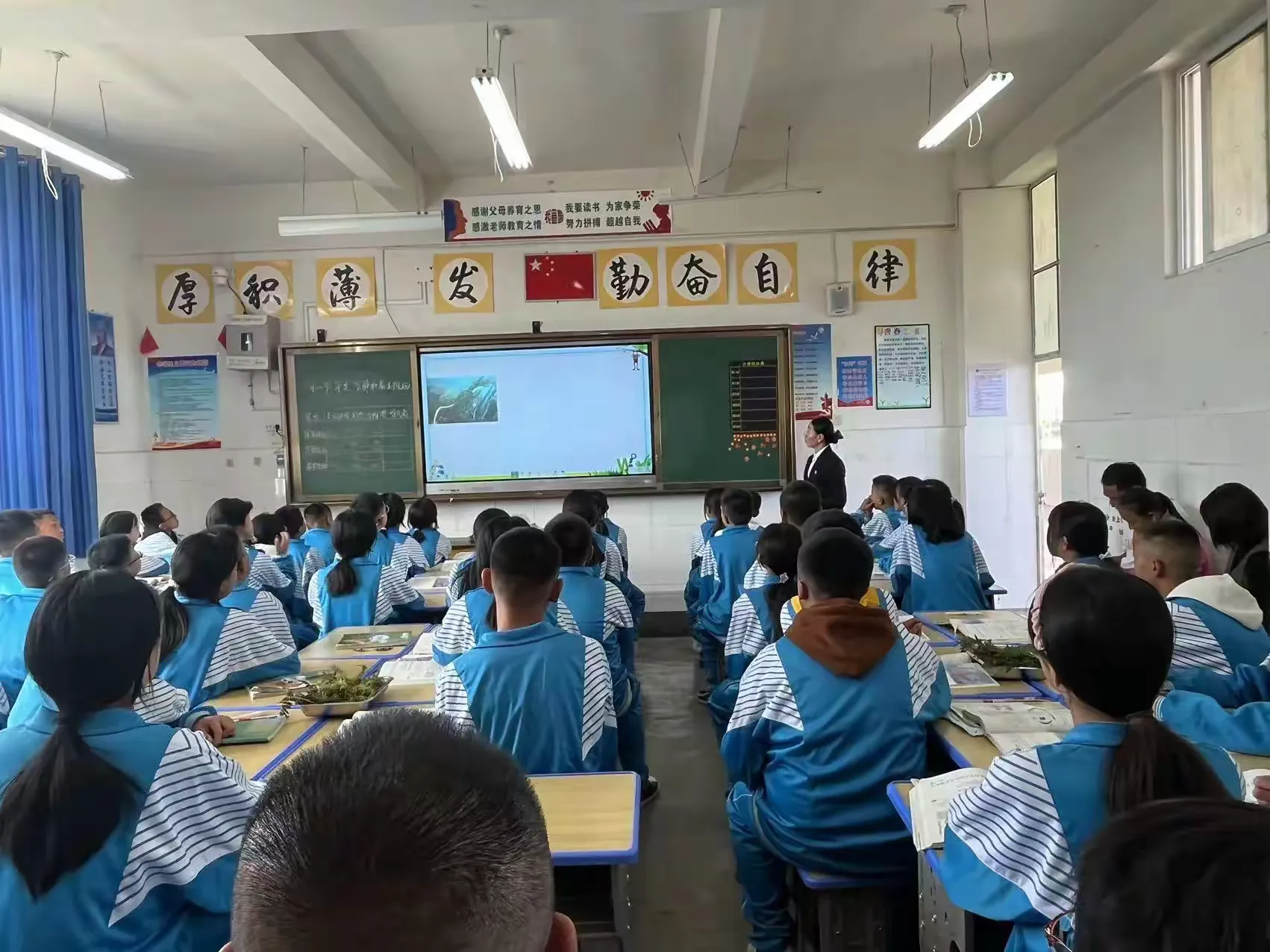 简篇-骨干示范引领 助推教师成长——汉庄中学2023学年秋季学期“235”以学为主有效课堂骨干教师示范课竞赛活动