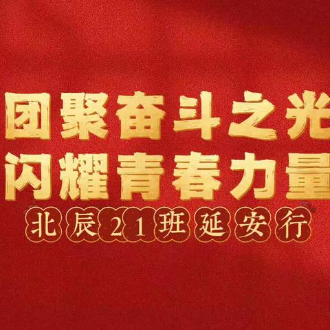 团聚奋斗之光，闪耀青春力量—— 榆林高新一中北辰21班延安研学行