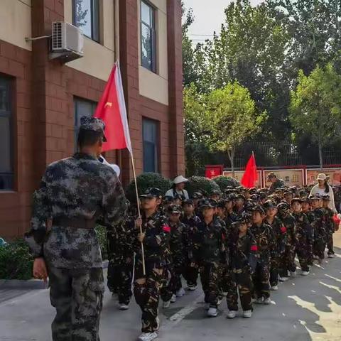 军训培养习惯 争做强国少年——胜利小学一年级九班