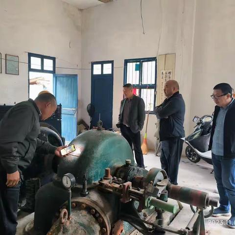 金华市水利局张弸等一行到武义县开展小水电站专项执法检查