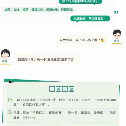 “三减三健”从我做起！一文读懂“做什么、怎么做”