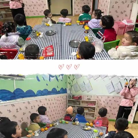 和政县快乐如家幼儿园食欲课程——《制作橘子罐头》