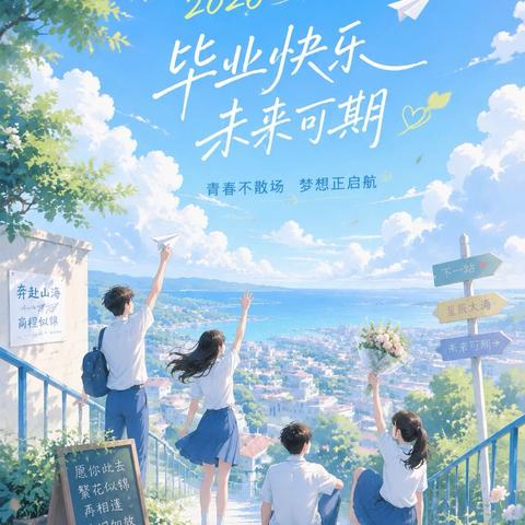 毕业启新程，笃行向远方——‍大岗中学2026届毕业典礼