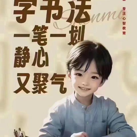 童欣爱德堡幼儿园大班书法开课啦🎉🎉🎉